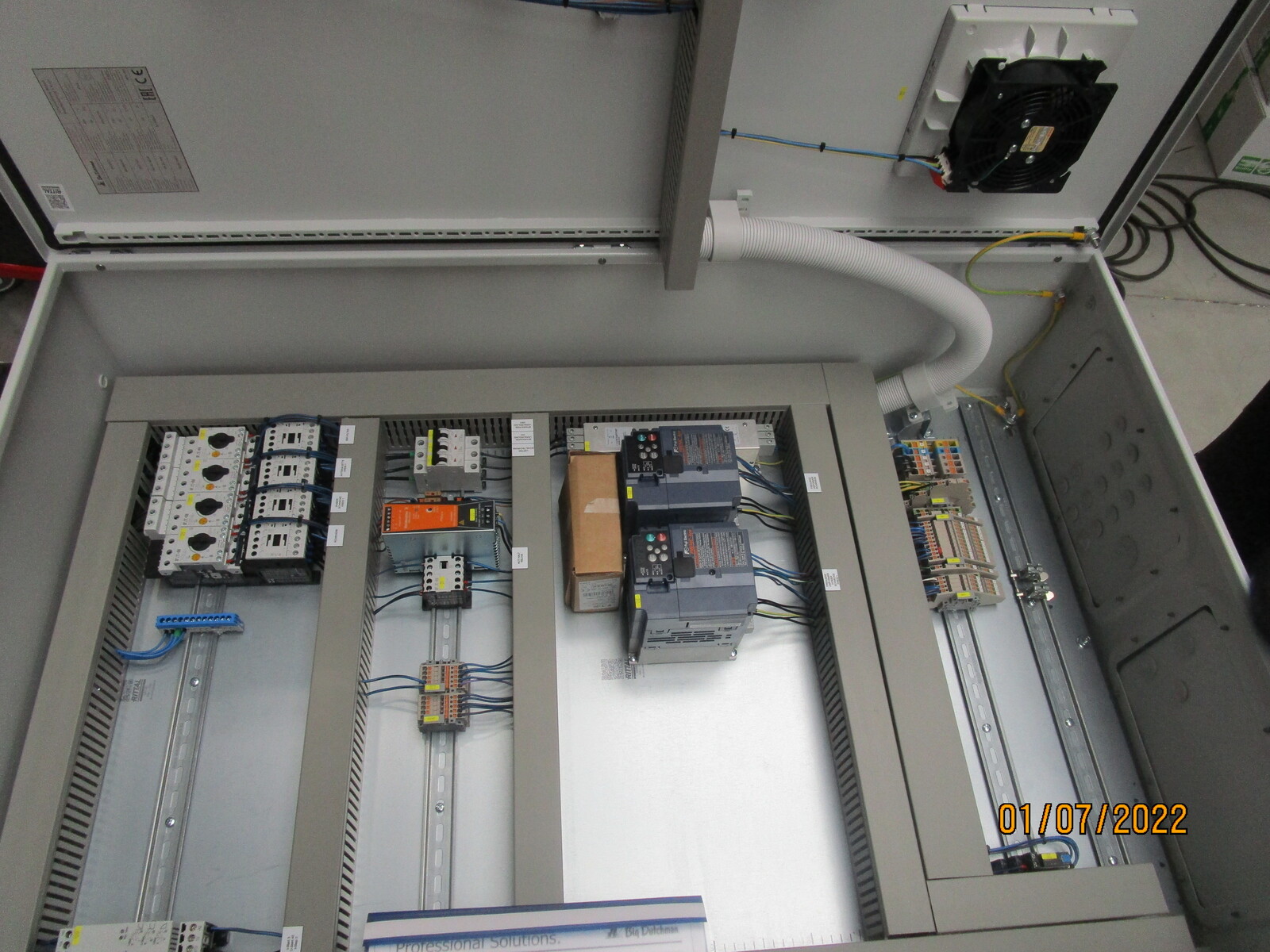 Control cabinet BD103 straw feeding breeding centre Com. AF-